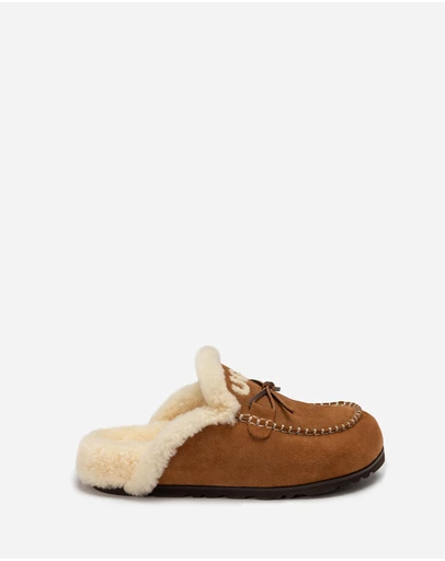 Ozwear Connection Uggs - Ugg Letitia Knit Logo Slipper