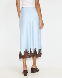Dazie - Rhea Lace Midi Skirt