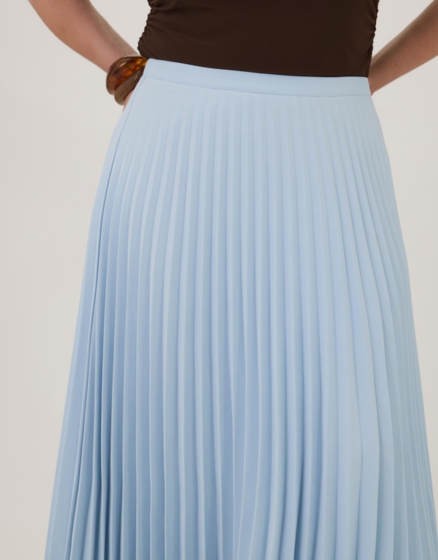 Atmos&Here Curvy - Evie Pleated Midi Skirt