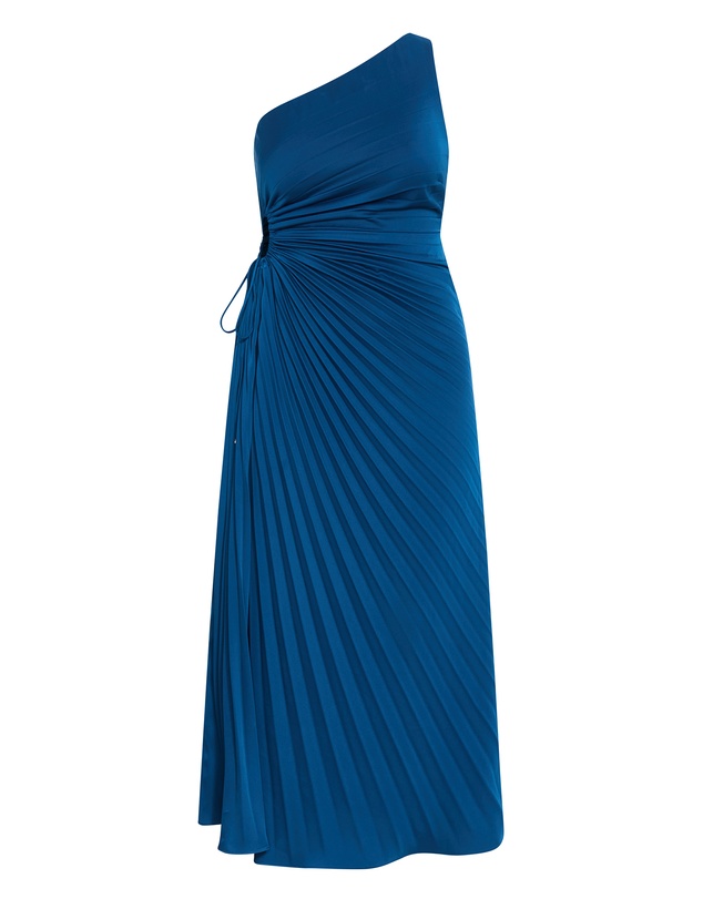 City Chic - Aliza Pleat Maxi Dress