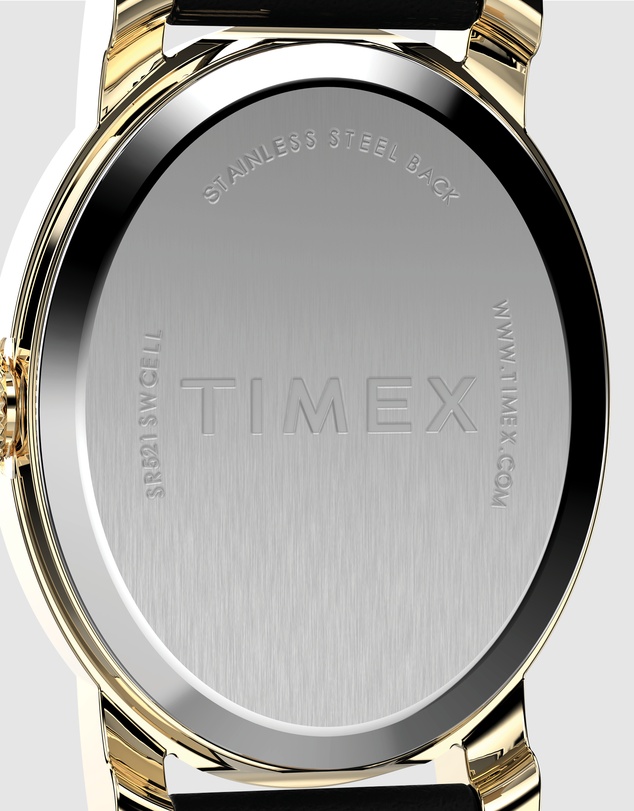 TIMEX - Cavatina 18mm Leather Strap Watch