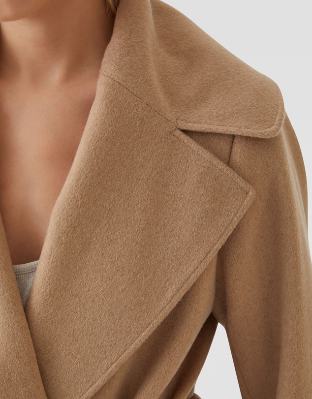 Oxford - Zoe Wool Rich Tie Waist Jacket