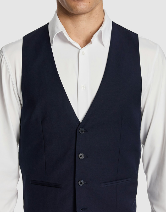 yd. - Atlas Wool Blend Waistcoat