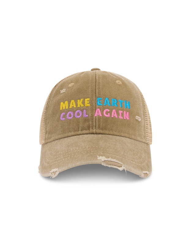 THE TALES - Make Earth Cool Again Destroyed Trucker Cap