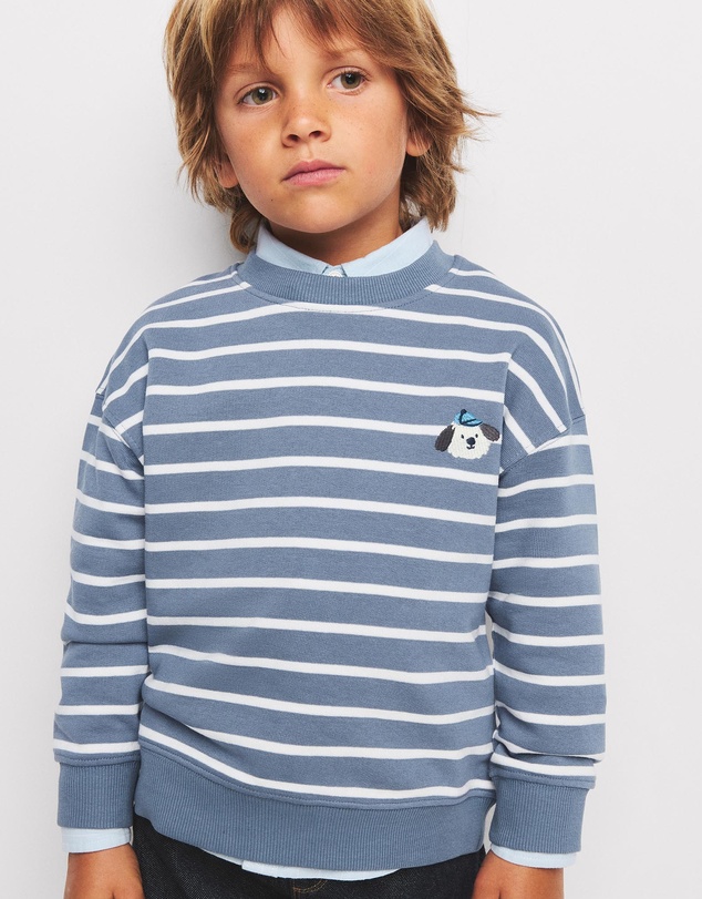 M.N.G - Stripes Sweatshirt - Babies-Kids
