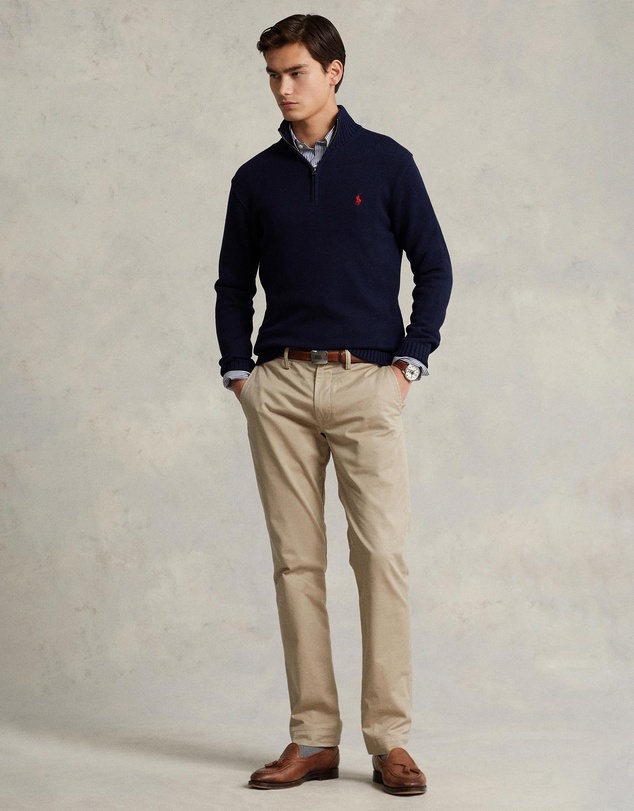 Polo Ralph Lauren - Cotton Quarter-Zip Sweater