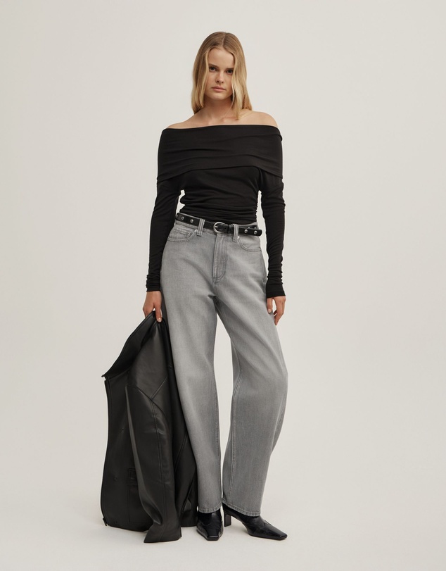 Witchery - Off Shoulder Long-sleeve Top