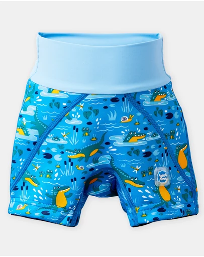 Splash About - Splash Jammer Reusable Swim Nappy & Liners Bundle - Crocodile Swamp