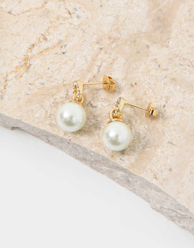 Forcast - Yvonne 16k Gold Plated Earrings