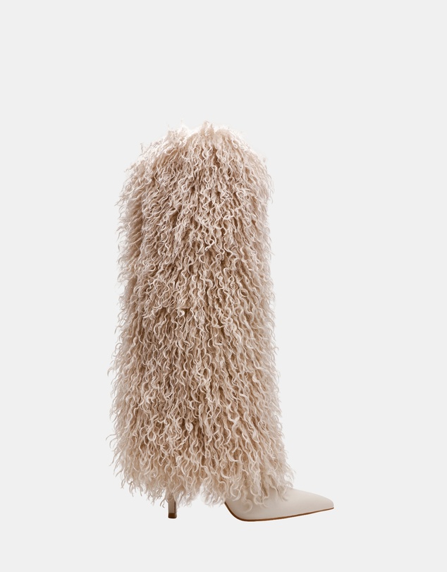 Steve Madden - Icon Off White Boots