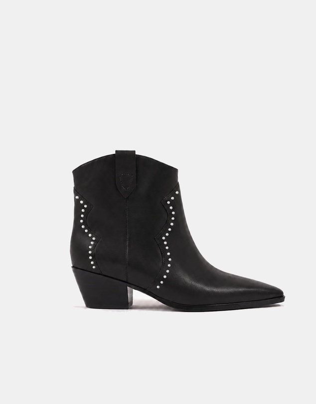 Sol Sana - Alta Ankle Boot Black/Silver