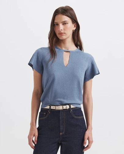 SABA - Mariya Sparkling Knit Top