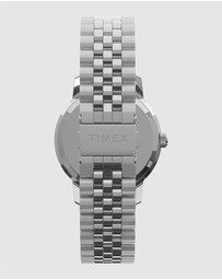 TIMEX - Marlin® Quartz GMT 40mm Stainless Steel Bracelet Watch
