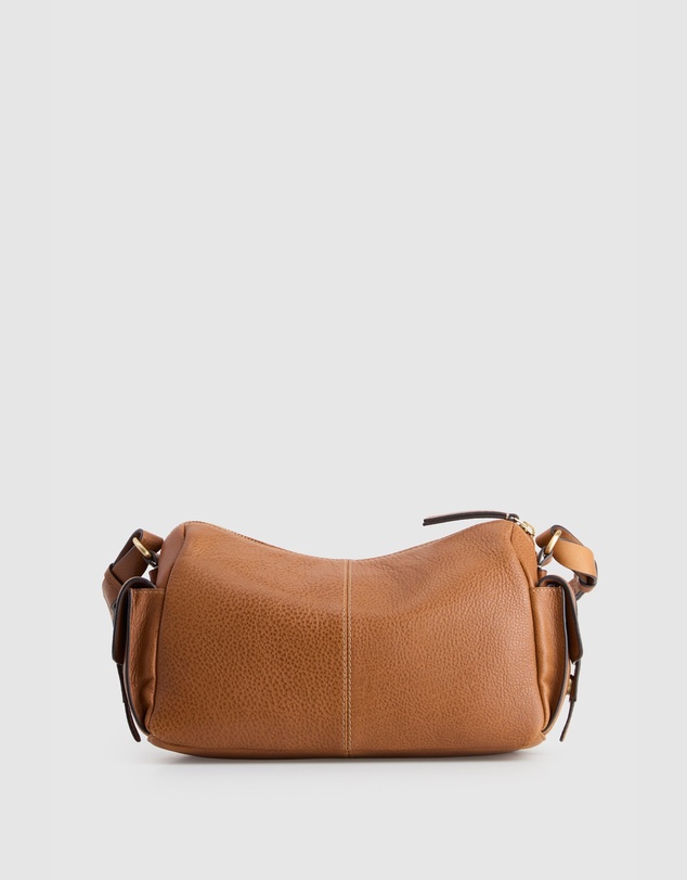 Evity - Narda Leather Pocket Crossbody Bag