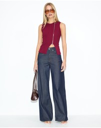 Dazie - Brynn Zip Through Vest