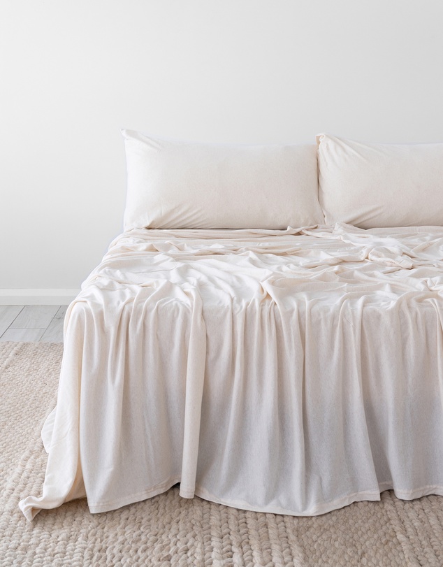 Bambury - BedT Organica Jersey Knit Sheet Set Split King