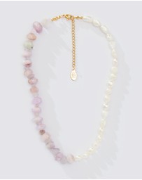 8 Other Reasons - Split Pearl Choker
