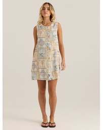 Sass - Reo Button Shift Dress