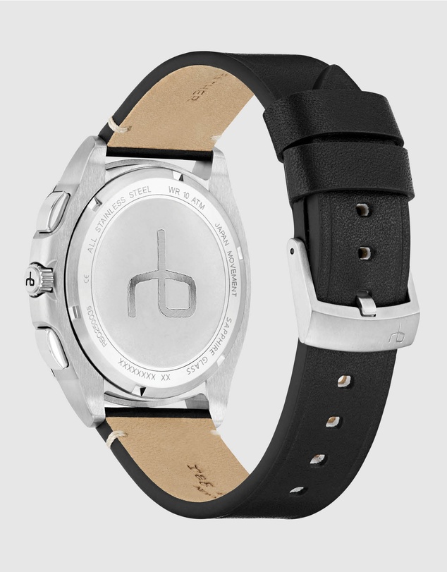 rag & bone - Rag & Bone Bleeker Silver-Tone Chronograph Watch