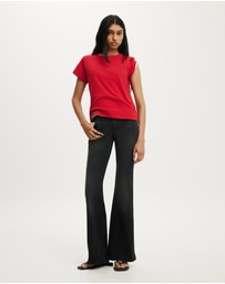 Cotton On - Petite Mid Rise Bootcut Jean