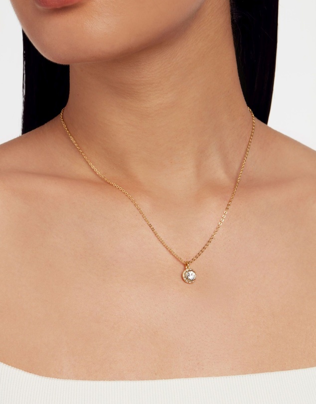 Ted Baker - Soltell Solitaire Sparkle Crystal Pendant Necklace