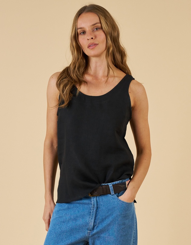 CAMIXA - Tanya Tank Linen Top