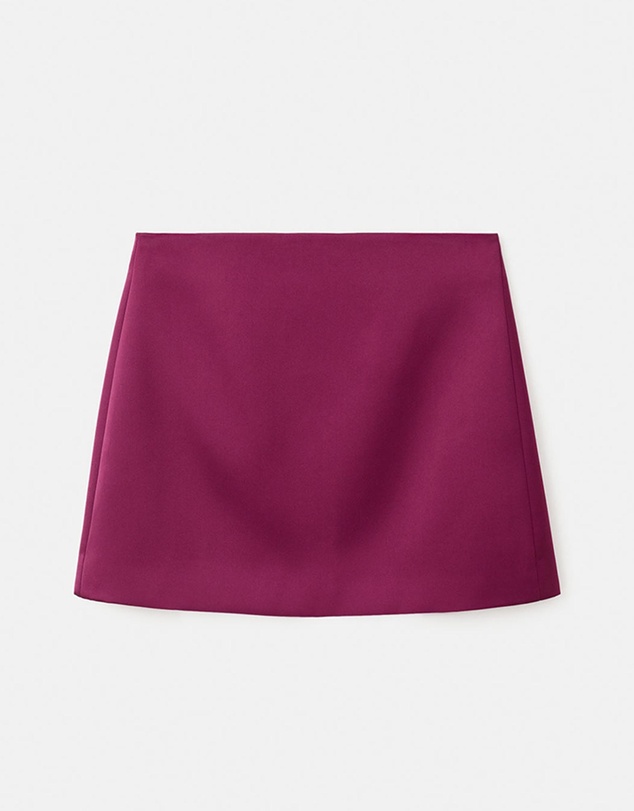 M.N.G - Satin Short Skirt