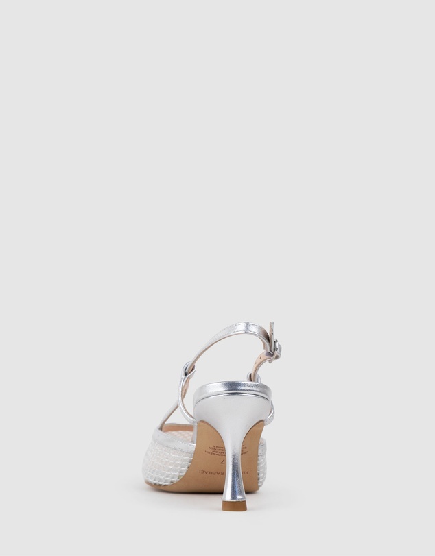 Edward Meller - DELILAH75 Mesh Slingback Pump