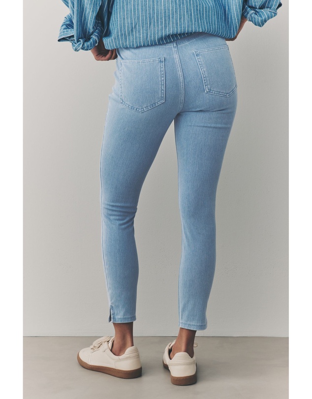 NEXT - Cropped Denim Jersey Leggings