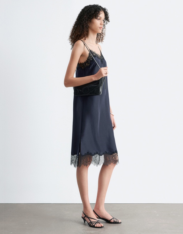 & Other Stories - Silk Slip Midi Dress