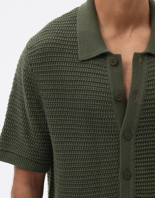 AERE - Organic Cotton Knitted Shirt