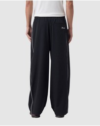 Zanerobe - Piping Track Pant Black