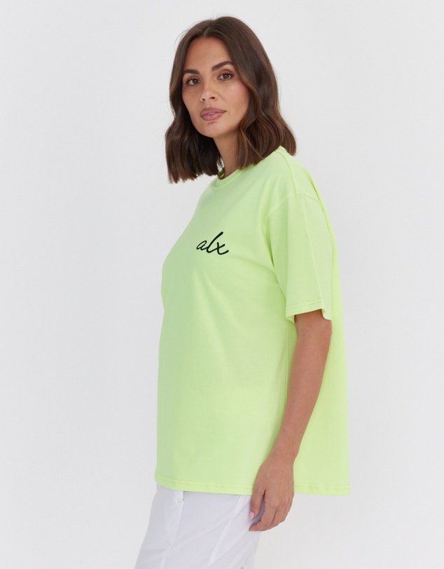 ALEXANDRA - Sole T-Shirt Fluro Yellow