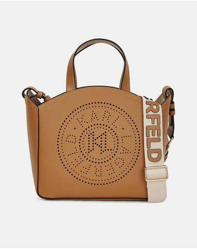 Karl Lagerfeld - K/Circle Perforated Small Tote Bag