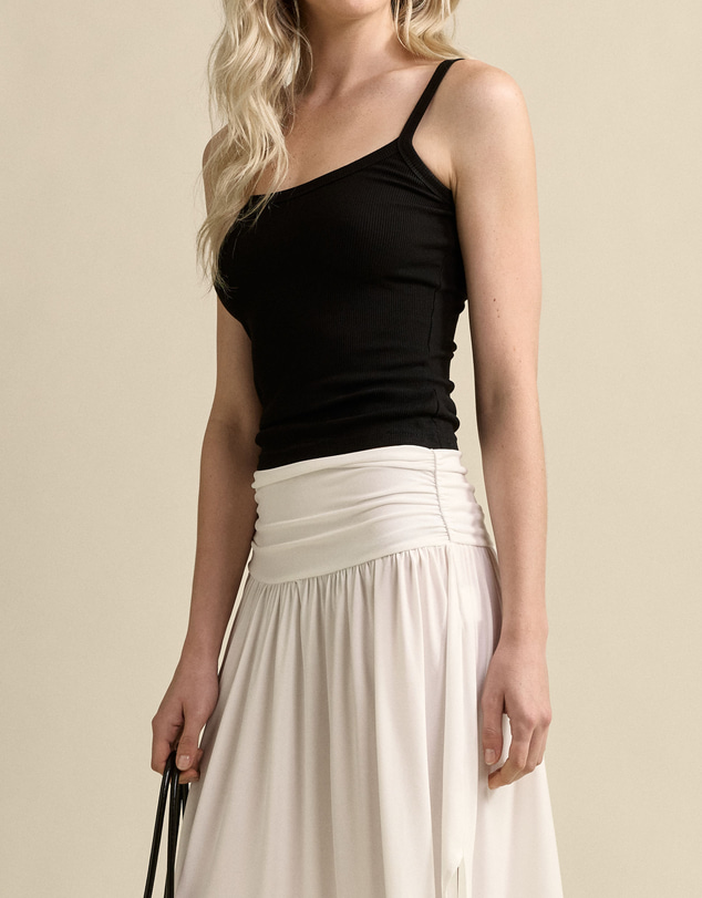 MVN - Rouched Waist Skirt
