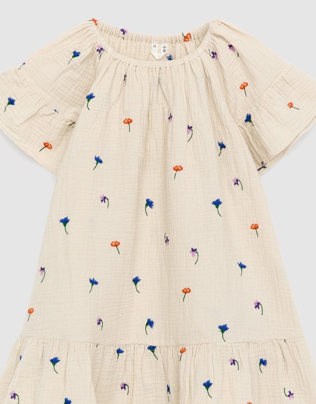 ARKET - Embroidered Frill Dress - Babies-Teens