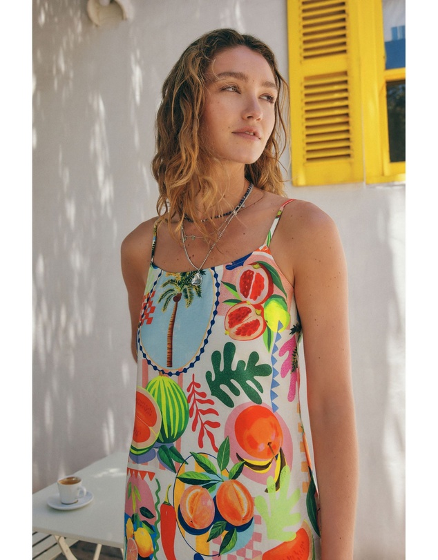 NEXT - Midi Slip Summer Dress