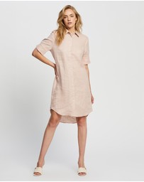 White By FTL - Hettie Shirt Dress