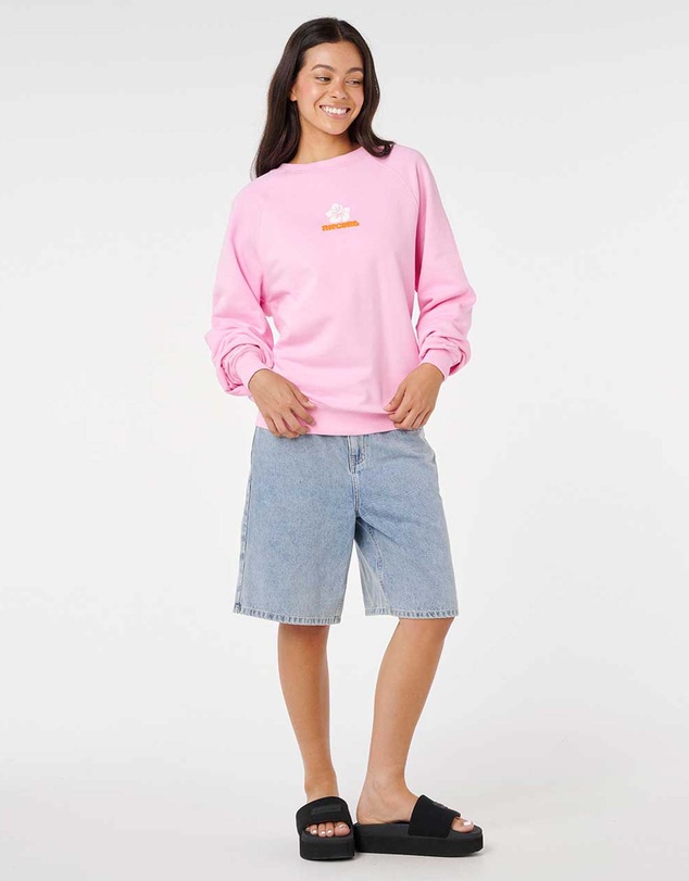 Rip Curl - Luxe Surf Raglan Relaxed Crew