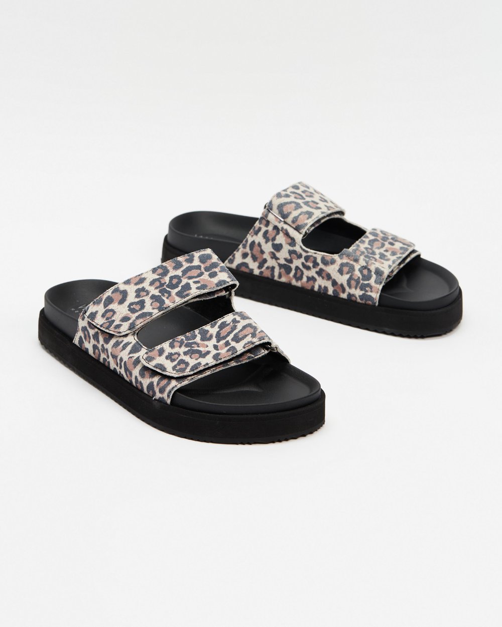 Mel Leather Slides by Walnut Melbourne Online | THE ICONIC | Australia
