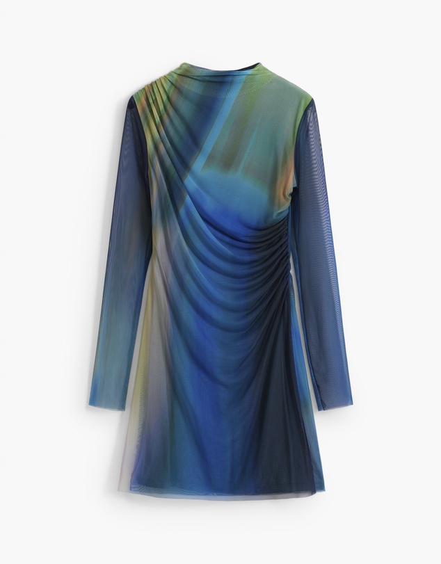 Desigual - Ombre tulle dress