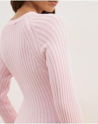 Atmos&Here - Avery Rib Knit Maxi Dress