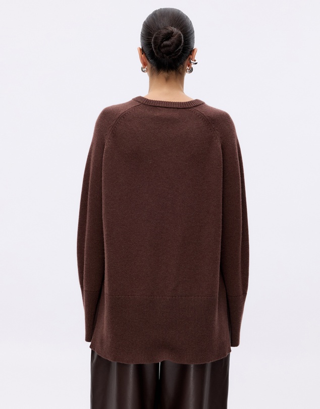 Minima Esenciales - Emi Oversized Wool Cashmere Blend Knit