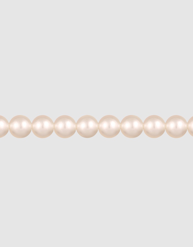 Elli Jewelry - Necklace Ball Pearls 925 Sterling Silver Gold-plated