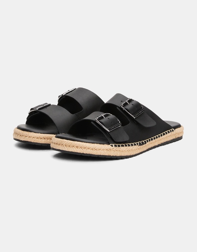 Tommy Hilfiger - Flex Jutte Hilfiger Leather Sandals - Men's