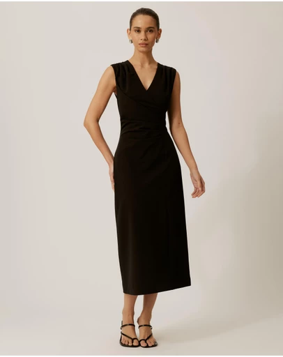 Tussah - Kate Draped Midi Dress