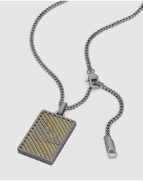 Emporio Armani - Emporio Armani Two-Tone Necklace