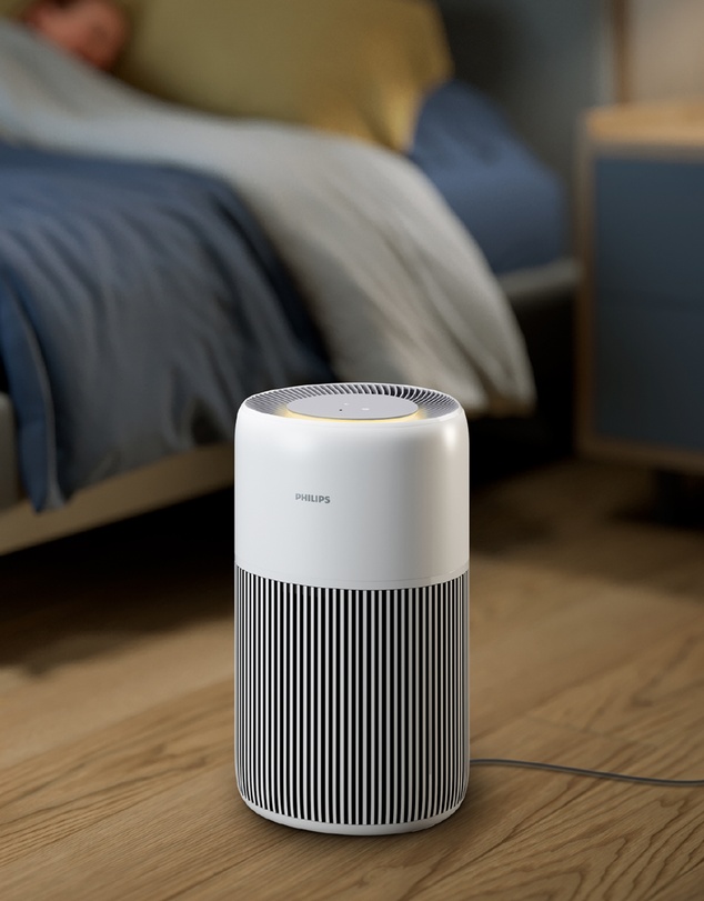 Philips - PureProtect Air Purifier 2200 Quiet Series for Medium Rooms