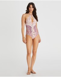 Aqua Blu Australia - Periwinkle Juno One Piece