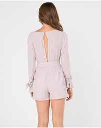 Amelius - Gaia Long Sleeve Playsuit